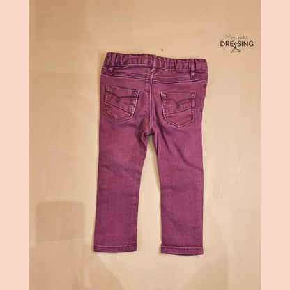 Jeans framboise