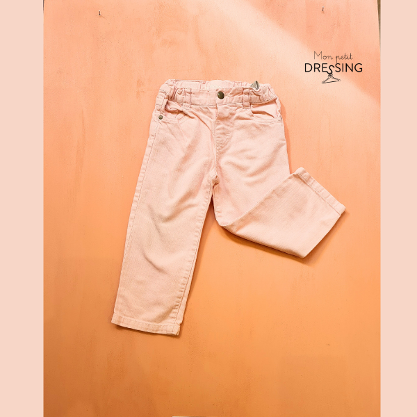 Pantalon jeans rose 